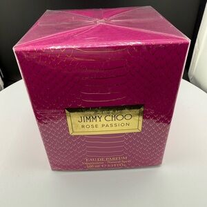 Jimmy Choo Rose Passion Eau De Parfum Natural Spray 3.3oz/100ml. New and Sealed